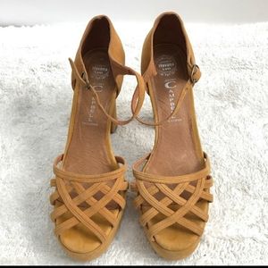 Jeffrey Campbell high heel.